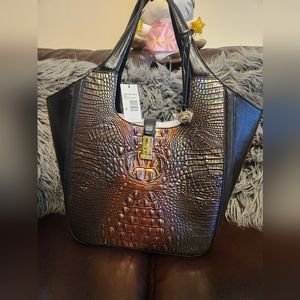 Brahmin - Carla Tote (Black Pearl Bonnette) - New w/ Tags! *VERY RARE!*